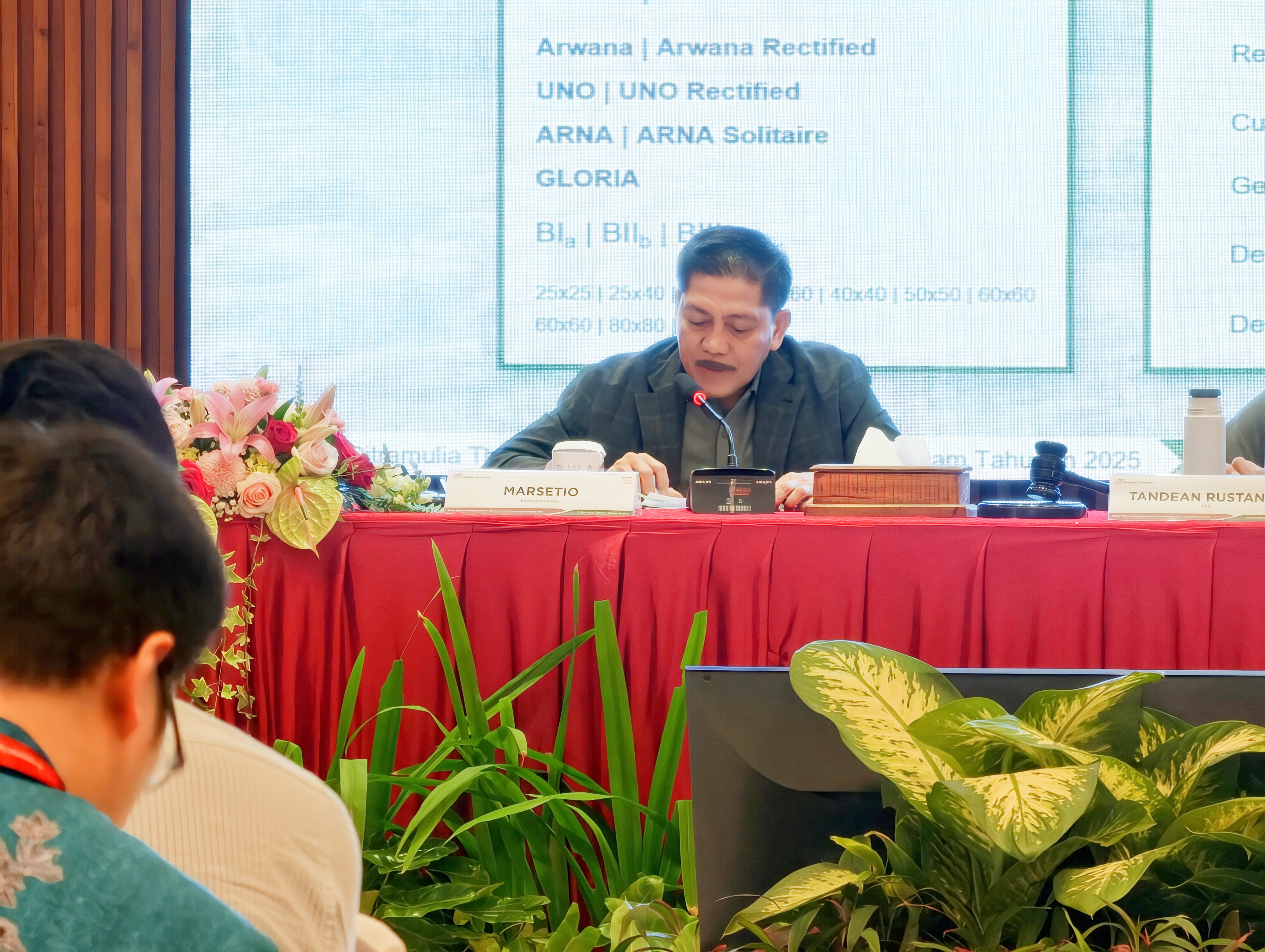 2025 Annual General Meeting of Shareholders of PT Arwana Citramulia Tbk on April 8, 2026.