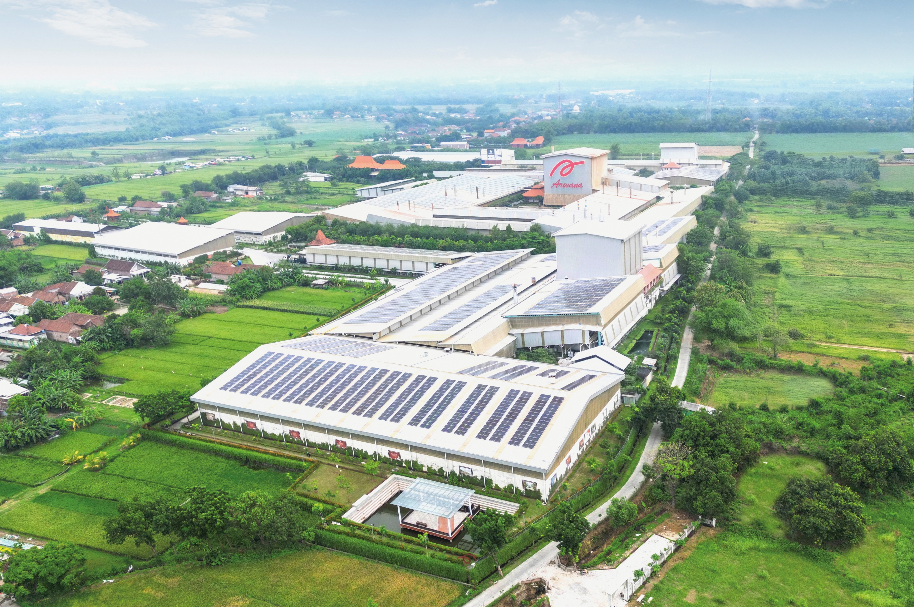 Plant V Arwana Ceramics, Mojokerto, East Java.