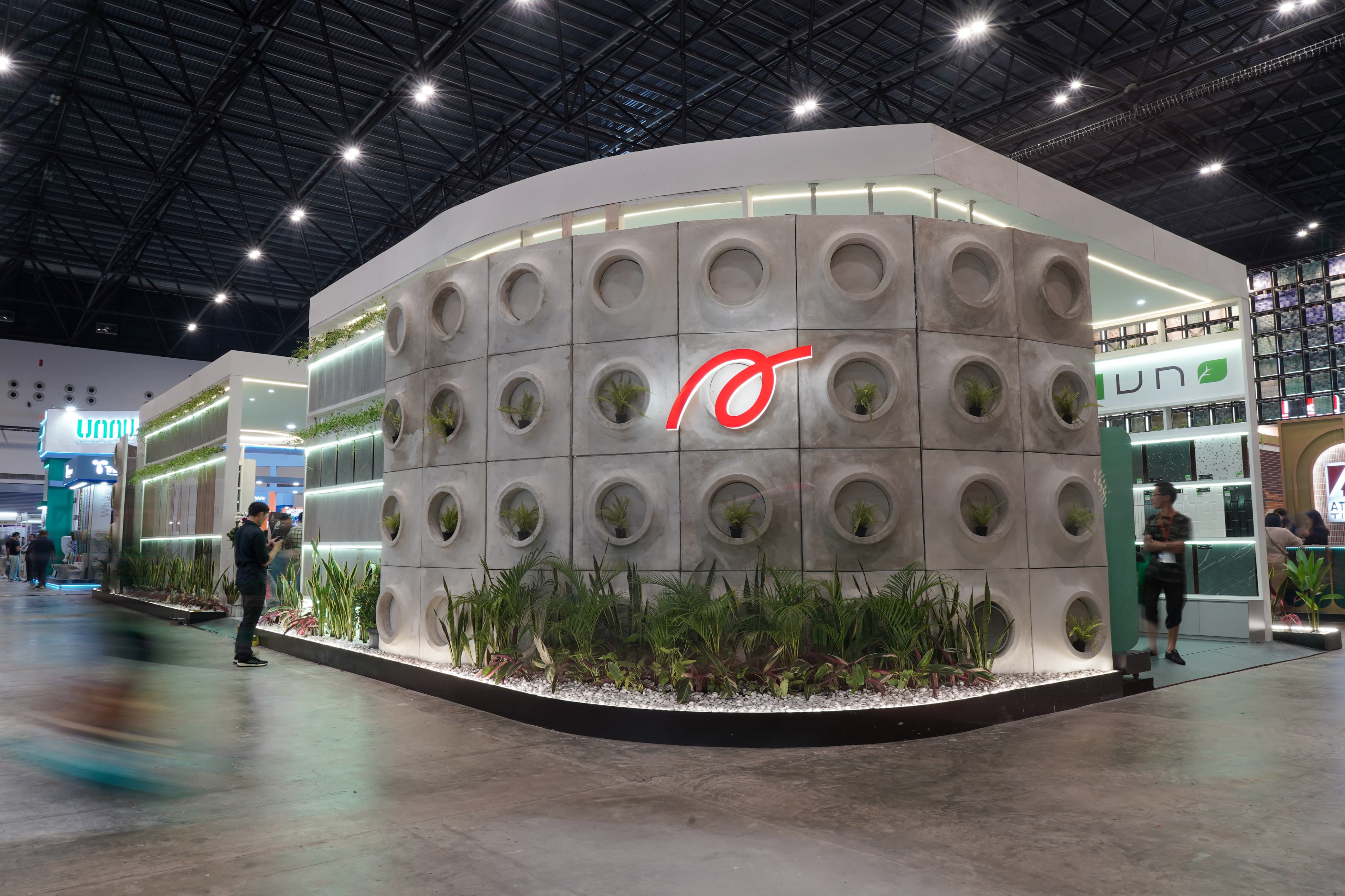 Arwana Ceramics participates in KERAMIKA Indonesia 2026 with ARNA and UNO booths.